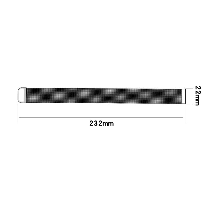 Per Xiaomi Watch Color 22mm cinturino da polso Milan cinturino