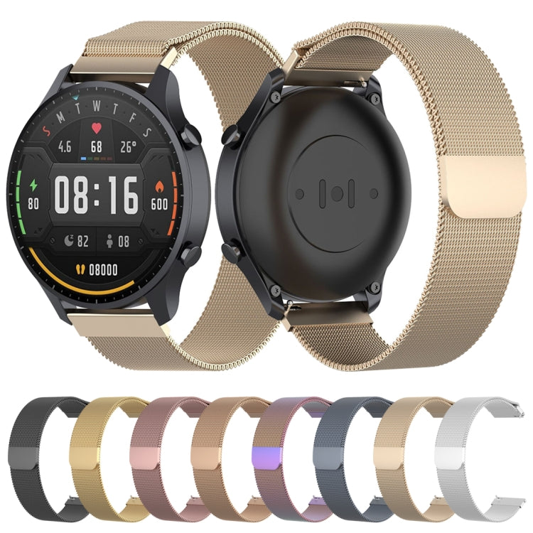 Per Xiaomi Watch Color 22mm cinturino da polso Milan cinturino