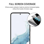 Pellicola in vetro temperato per protezione dello schermo a copertura totale con colla completa, For Samsung Galaxy S23 5G / S22 5G (1 PC), For Samsung Galaxy S23+ 5G / S22+ 5G (1 PC)