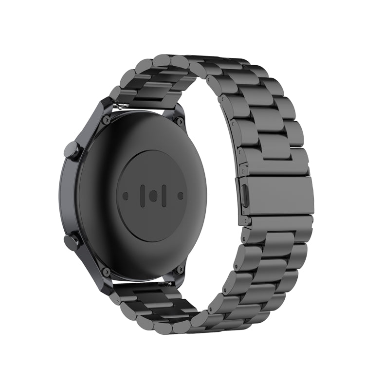 Per Xiaomi Watch Color 22mm Cinturino da polso in acciaio con tre perline