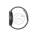 Per Xiaomi Watch Color 22mm Cinturino da polso in acciaio con tre perline