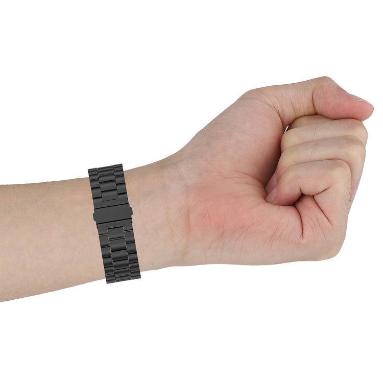 Per Xiaomi Watch Color 22mm Cinturino da polso in acciaio con tre perline