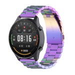 Per Xiaomi Watch Color 22mm Cinturino da polso in acciaio con tre perline