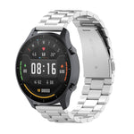 Per Xiaomi Watch Color 22mm Cinturino da polso in acciaio con tre perline