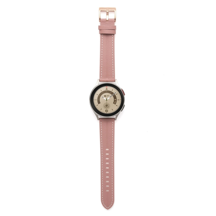 Cinturino in pelle scanalata 20mm e 22mm per Galaxy Watch