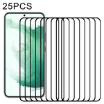 Pellicola in vetro temperato con colla a schermo intero con bordo curvo 3D da 25 pezzi, For Samsung Galaxy S23 5G (25pcs), For Samsung Galaxy S23+ 5G (25pcs), For Samsung Galaxy S23 Ultra 5G (25pcs)