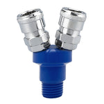 Componenti pneumatici autobloccanti tipo C, Round Two Way, Round Two Way G1/2, Round Triplet, Round Triplet G1/2, Two Way, Triplet, 4-way, 5-way