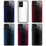 Custodia per cellulare in TPU con vetro sfumato, For Xiaomi Redmi Note 12 China, For Xiaomi Redmi Note 12 Pro 5G China, For Xiaomi Redmi Note 12 Pro+ China