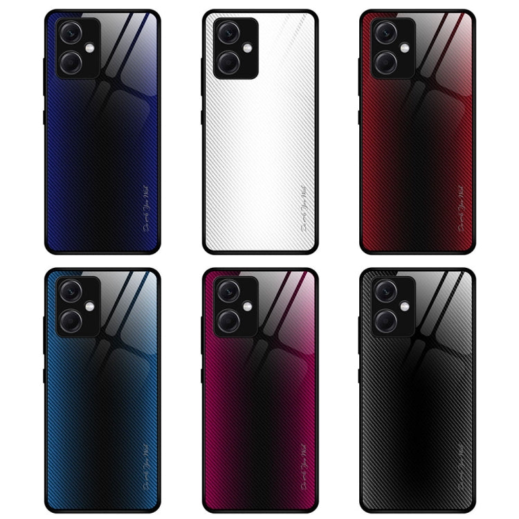 Custodia per cellulare in TPU con vetro sfumato, For Xiaomi Redmi Note 12 China, For Xiaomi Redmi Note 12 Pro 5G China, For Xiaomi Redmi Note 12 Pro+ China