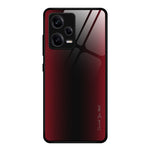 Custodia per cellulare in TPU con vetro sfumato, For Xiaomi Redmi Note 12 China, For Xiaomi Redmi Note 12 Pro 5G China, For Xiaomi Redmi Note 12 Pro+ China