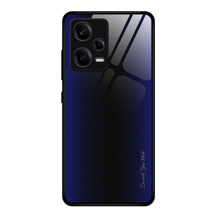 Custodia per cellulare in TPU con vetro sfumato, For Xiaomi Redmi Note 12 China, For Xiaomi Redmi Note 12 Pro 5G China, For Xiaomi Redmi Note 12 Pro+ China