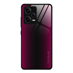 Custodia per cellulare in TPU con vetro sfumato, For Xiaomi Redmi Note 12 China, For Xiaomi Redmi Note 12 Pro 5G China, For Xiaomi Redmi Note 12 Pro+ China