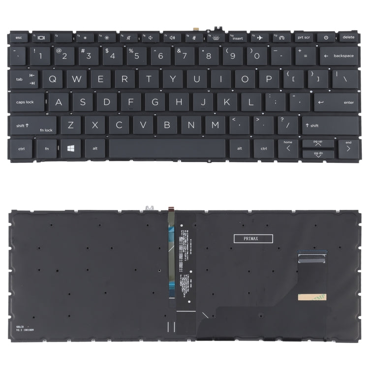 US Version Keyboard with Backlight, For HP Elitebook 830 G7 G8, For HP Probook 450 G6 455 G6 450 G7 455 G7, For HP Probook 440 G6 445 G6 440 G7 445 G7, For HP Elitebook X360 836 730 G5 735 G5 G6, For HP Probook 440 G8 445 G8