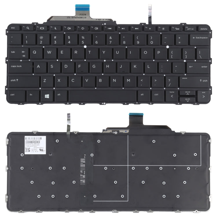 US Version Keyboard with Backlight, For HP Elitebook 830 G7 G8, For HP Probook 450 G6 455 G6 450 G7 455 G7, For HP Probook 440 G6 445 G6 440 G7 445 G7, For HP Elitebook X360 836 730 G5 735 G5 G6, For HP Probook 440 G8 445 G8