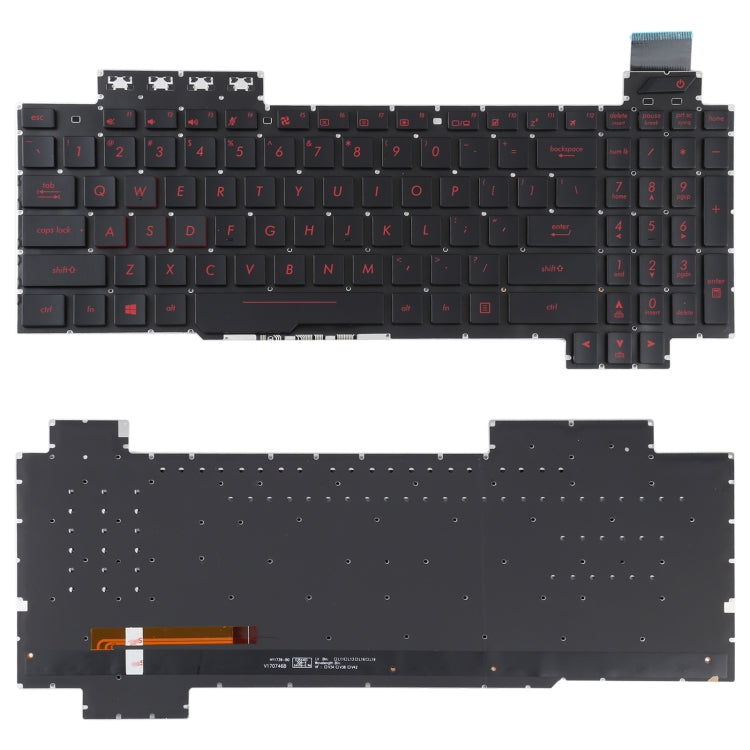 US Version Keyboard with Backlight, For HP Elitebook 830 G7 G8, For HP Probook 450 G6 455 G6 450 G7 455 G7, For HP Probook 440 G6 445 G6 440 G7 445 G7, For HP Elitebook X360 836 730 G5 735 G5 G6, For HP Probook 440 G8 445 G8