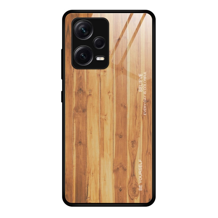 Custodia per cellulare in TPU con venature del legno, For Xiaomi Redmi Note 12 China, For Xiaomi Redmi Note 12 Pro 5G China, For Xiaomi Redmi Note 12 Pro+ China