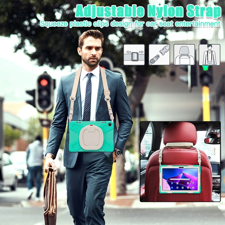 Custodia protettiva per tablet in silicone + PC, For Lenovo Tab M10 10.1 3rd Gen