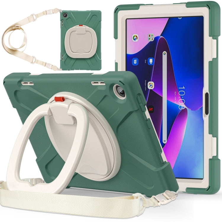 Custodia protettiva per tablet in silicone + PC, For Lenovo Tab M10 10.1 3rd Gen
