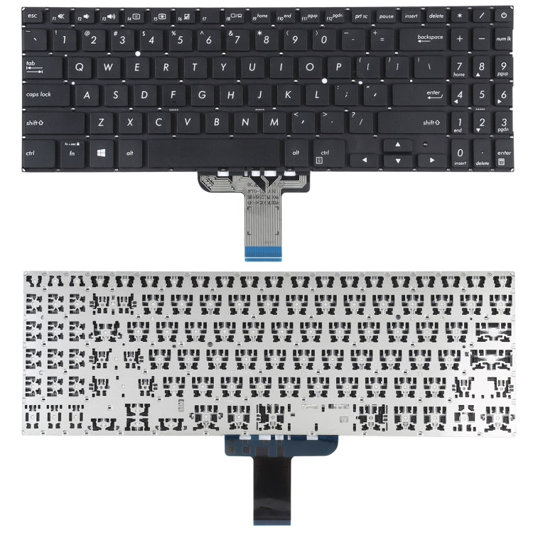 US version keyboard, For HP Probook 450 G6 455 G6 450 G7, For HP Probook 440 G6 445 G6 440 G7, For HP Probook 430 G5 440 G5, For HP Probook 440 G8 445 G8, For Asus Pro 7 PX574F PR0574, For Asus Zenbook RX410U RX310 UX310, For Xiaomi Redmi Book XMA1901