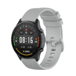 Per Xiaomi Watch Color 22mm Cinturino da polso in silicone con trama scozzese piccola, 22mm