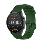 Per Xiaomi Watch Color 22mm Cinturino da polso in silicone con trama scozzese piccola, 22mm