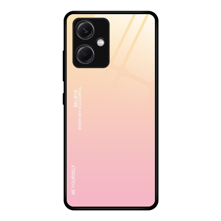 Custodia per telefono in vetro a colori sfumati, For Xiaomi Redmi Note 12 China, For Xiaomi Redmi Note 12 Pro 5G China, For Xiaomi Redmi Note 12 Pro+ China