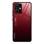 Custodia per telefono in vetro a colori sfumati, For Xiaomi Redmi Note 12 China, For Xiaomi Redmi Note 12 Pro 5G China, For Xiaomi Redmi Note 12 Pro+ China