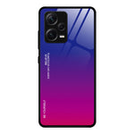 Custodia per telefono in vetro a colori sfumati, For Xiaomi Redmi Note 12 China, For Xiaomi Redmi Note 12 Pro 5G China, For Xiaomi Redmi Note 12 Pro+ China
