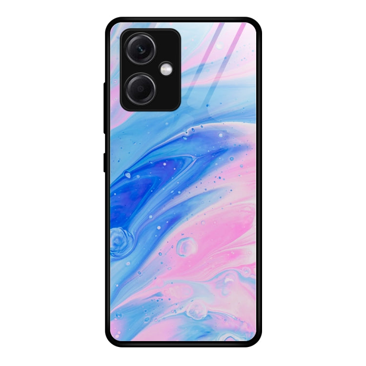 Custodia per telefono in vetro con motivo in marmo, For Xiaomi Redmi Note 12 China, For Xiaomi Redmi Note 12 Pro 5G China, For Xiaomi Redmi Note 12 Pro+ China