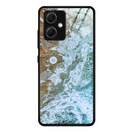 Custodia per telefono in vetro con motivo in marmo, For Xiaomi Redmi Note 12 China, For Xiaomi Redmi Note 12 Pro 5G China, For Xiaomi Redmi Note 12 Pro+ China