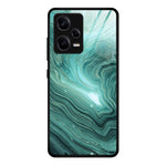 Custodia per telefono in vetro con motivo in marmo, For Xiaomi Redmi Note 12 China, For Xiaomi Redmi Note 12 Pro 5G China, For Xiaomi Redmi Note 12 Pro+ China