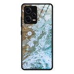 Custodia per telefono in vetro con motivo in marmo, For Xiaomi Redmi Note 12 China, For Xiaomi Redmi Note 12 Pro 5G China, For Xiaomi Redmi Note 12 Pro+ China