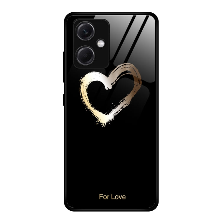 Custodia per telefono in vetro verniciato colorato, For Xiaomi Redmi Note 12 China