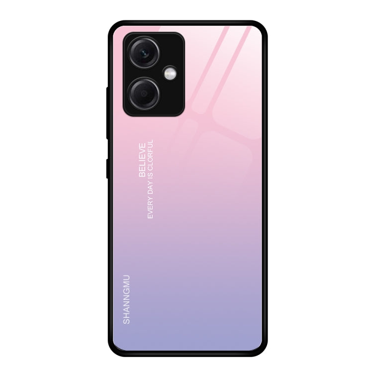Custodia per telefono in vetro verniciato colorato, For Xiaomi Redmi Note 12 China