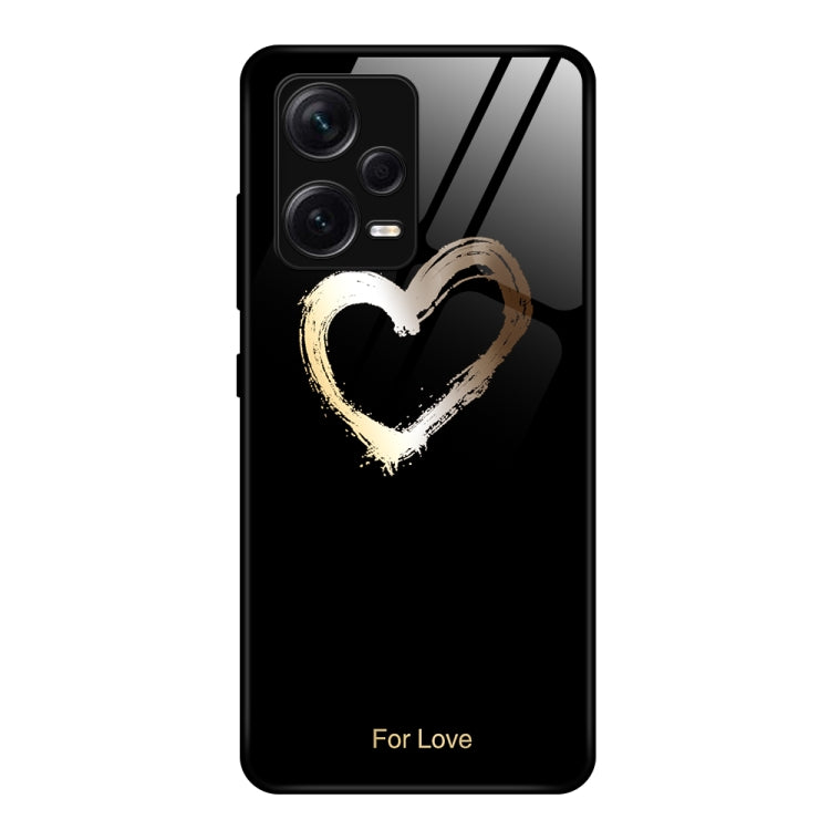 Custodia per telefono in vetro verniciato colorato, For Xiaomi Redmi Note 12 Pro+ China
