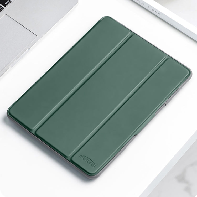 Mutural PC + Custodia per tablet in pelle antiurto TPU, For iPad 10th Gen 10.9 2022