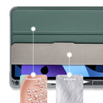 Mutural PC + Custodia per tablet in pelle antiurto TPU, For iPad 10th Gen 10.9 2022