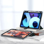 Mutural PC + Custodia per tablet in pelle antiurto TPU, For iPad 10th Gen 10.9 2022