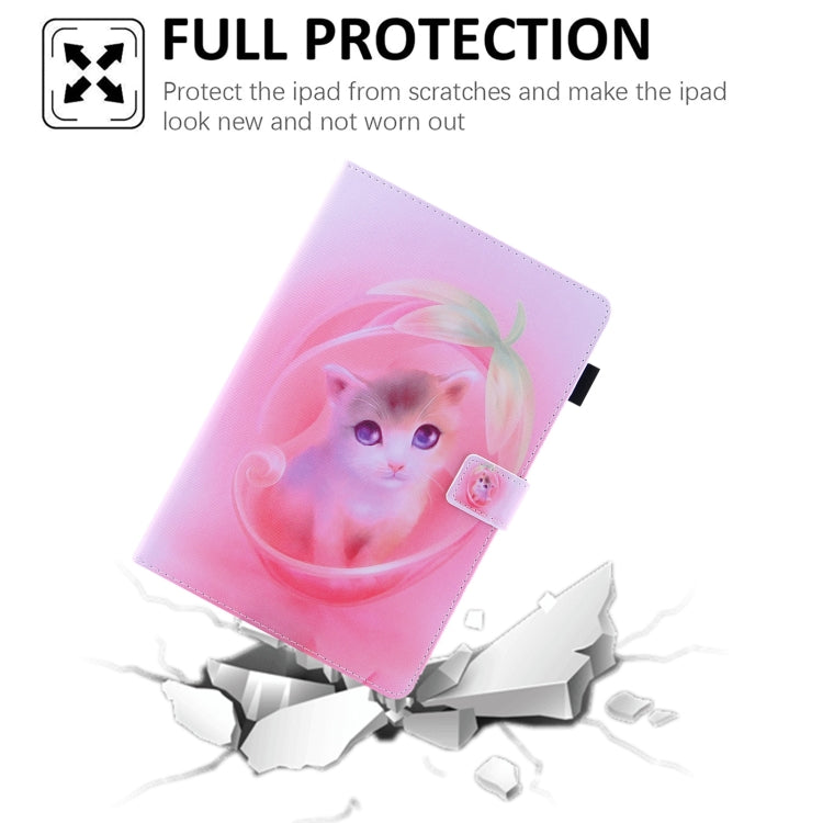 Custodia Smart Tablet in Pelle Disegno Colorato, For iPad 10th Gen 10.9 2022