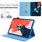 Custodia Smart Tablet in Pelle Disegno Colorato, For iPad 10th Gen 10.9 2022