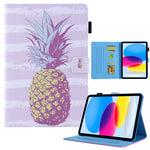 Custodia Smart Tablet in Pelle Disegno Colorato, For iPad 10th Gen 10.9 2022