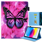 Custodia Smart Tablet in Pelle Disegno Colorato, For iPad 10th Gen 10.9 2022