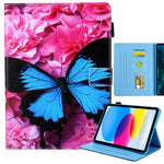 Custodia Smart Tablet in Pelle Disegno Colorato, For iPad 10th Gen 10.9 2022