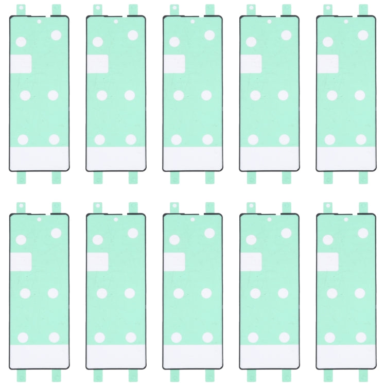 Adesivo per alloggiamento anteriore da 10 pezzi, For Samsung Galaxy A71 SM-A715, For Samsung Galaxy A01 SM-A015, For Samsung Galaxy Z Fold2 5G SM-F916B, For Samsung Galaxy Z Fold3 5G SM-F926B, For Samsung Galaxy Fold SM-F900