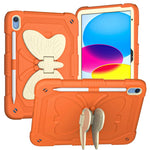 Custodia per tablet robusta e resistente con cavalletto a farfalla, For iPad 10th Gen 10.9 2022