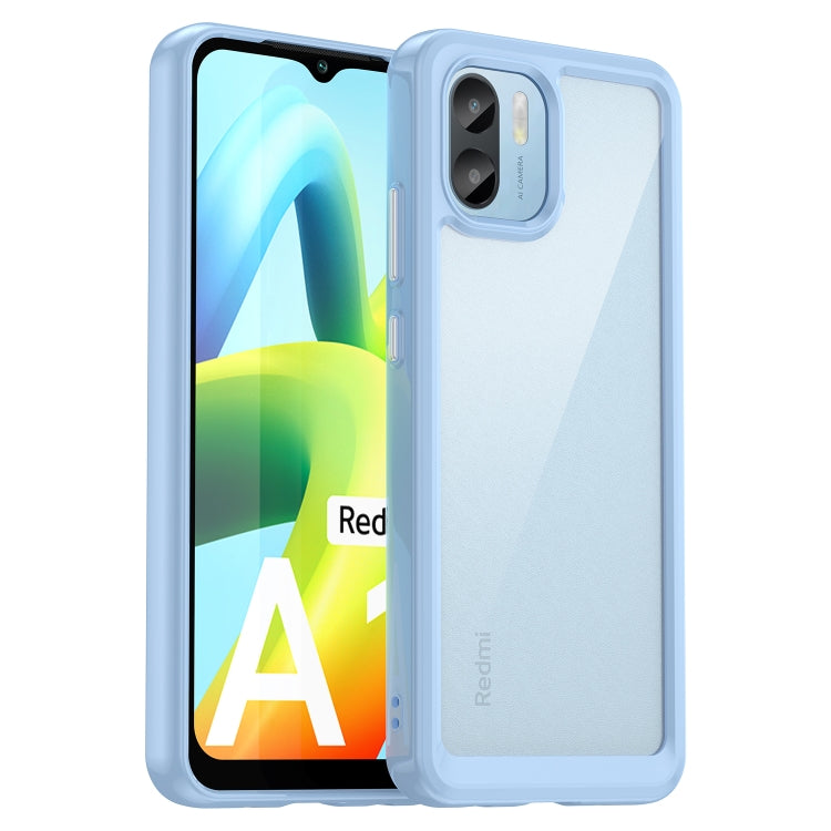 Custodia per telefono in acrilico + TPU serie colorata, For Xiaomi Redmi A1, For Samsung Galaxy A14 5G