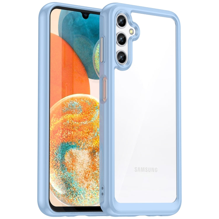 Custodia per telefono in acrilico + TPU serie colorata, For Xiaomi Redmi A1, For Samsung Galaxy A14 5G