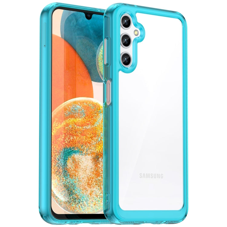 Custodia per telefono in acrilico + TPU serie colorata, For Xiaomi Redmi A1, For Samsung Galaxy A14 5G