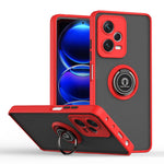Custodia per telefono con supporto ad anello in TPU + PC serie Q Shadow 1, For Xiaomi Redmi Note 12 China, For Xiaomi Redmi Note 12 Pro 5G China, For Xiaomi Redmi Note 12 Pro+ China