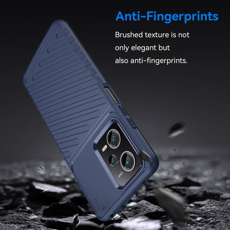 Custodia protettiva morbida per telefono Thunderbolt antiurto in TPU, For Xiaomi Redmi Note 12 Pro 5G China, For Xiaomi Redmi Note 12 Pro+ China / Global
